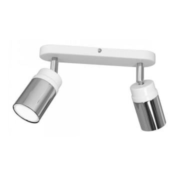  Spotlámpa NEST 2xGU10/8W/230V fehér/króm  kép
