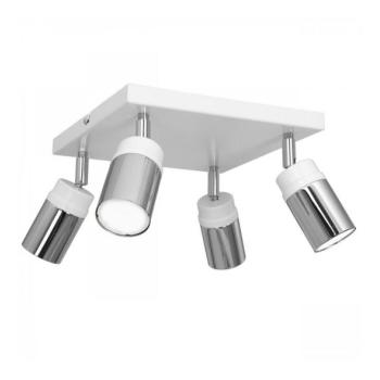  Spotlámpa NEST 4xGU10/8W/230V fehér/króm  kép