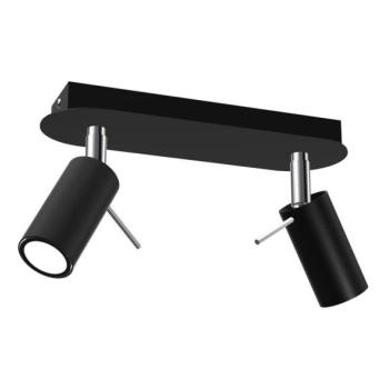  Spotlámpa PRESTON 2xGU10/40W/230V fekete  kép