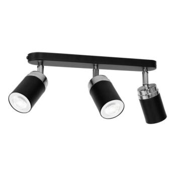 Spotlámpa RENO 3xGU10/8W/230V fekete/króm  kép