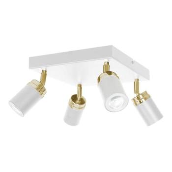  Spotlámpa RENO 4xGU10/8W/230V fehér/arany  kép