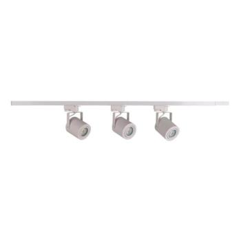  Spotlámpa sínrendszerhez MINOR 3xGU10/10W/230V + 1 m sín rendszer  kép