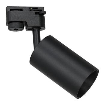  Spotlámpa sínrendszerhez PIPE 1xGU10/25W/230V fekete  kép