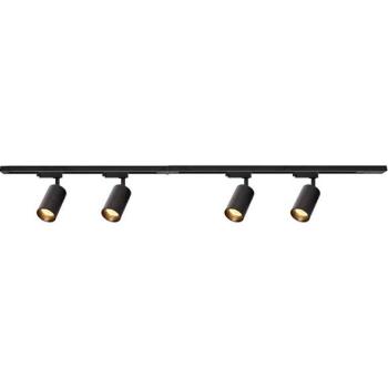  Spotlámpa sínrendszerrel PIPE 4xGU10/10W/230V fekete  kép