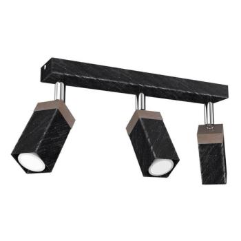  Spotlámpa SOLO 3xGU10/MR11/40W/230V fekete  kép
