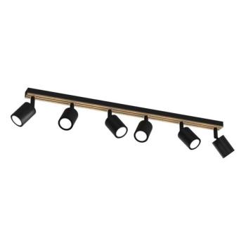 Spotlámpa TERRA 6xGU10/8W/230V fekete/tölgy  kép
