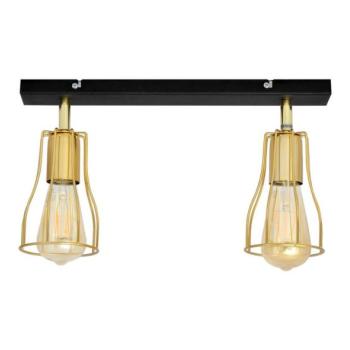  Spotlámpa TUBE 2xE27/15W/230V arany/fekete  kép
