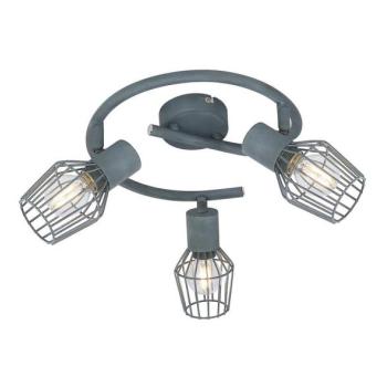  Spotlámpa VIKING 3xE14/40W/230V szürke  kép