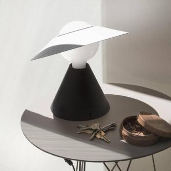 Stilnovo Fante LED asztali világítás 2700 K fekete kép
