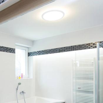 Sylvania LED mennyezeti lámpa SylRadiance, Ø 40 cm fehér PMMA IP54 kép
