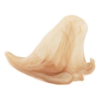  Tartalék üveg csillárhoz E14 11,5x18 cm bézs  kép