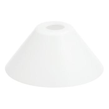  Tartalék üveg csillárhoz E27 átm. 22 cm fehér  kép