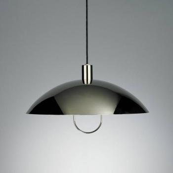 TECNOLUMEN HMB 25/500 függőlámpa csigás rendszerrel, ezüst színű kép