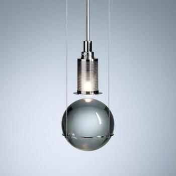 TECNOLUMEN Le Tre Streghe LED függő lámpa króm kép