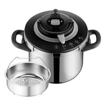 Tefal Tefal CLIPSO+ CHEF 8 l rozsdamentes kukta, nyomásfőző edény  kép