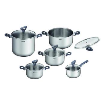 Tefal Tefal DAILY COOK 10 részes rozsdamentes edénykészlet  kép