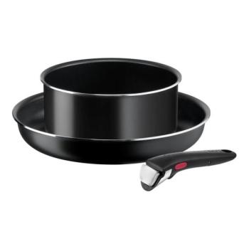 Tefal Tefal INGENIO EASY COOK & CLEAN fekete 3 részes edénykészlet  kép
