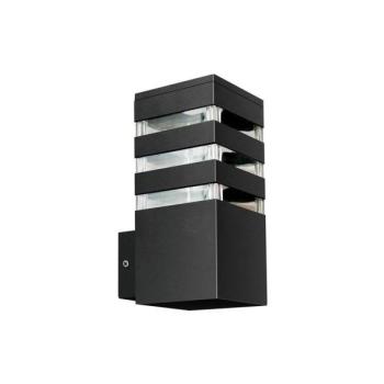  TEKSAS kültéri fali lámpa 1xE27/12W/230V IP44 antracit  kép