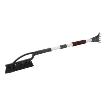  Teleszkópos autókaparó seprűvel, 120 cm, fekete kép