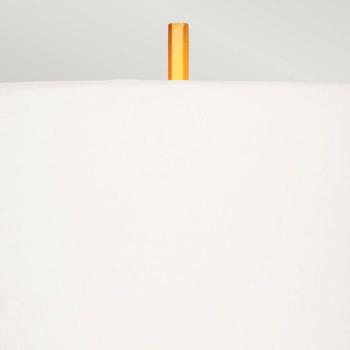 Textil asztali világítás Apollo sárgaréz/fehér kép