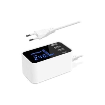  Töltőállomás 3xUSB A + 1xUSB C  kép