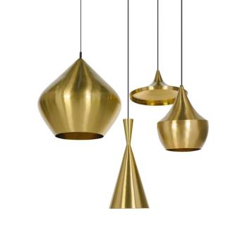 Tom Dixon Beat Range kerek lógó lámpa 4 égő s.réz kép