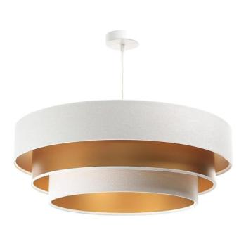  TRINITI függeszték 1xE27/60W/230V fehér/arany  kép