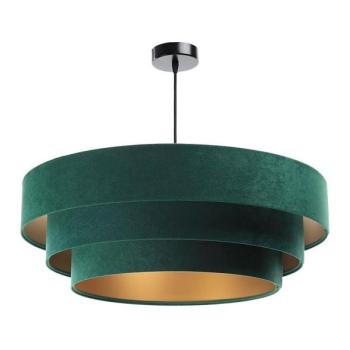  TRINITI lógcsillár 1xE27/60W/230V zöld/arany  kép