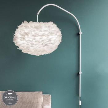 UMAGE Eos Willow fali lámpa fehér, búra medium kép