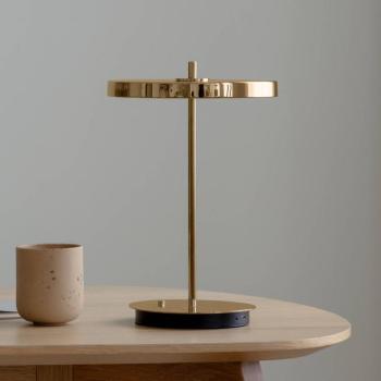 UMAGE LED-es újratölthető asztali lámpa Asteria Move fényezett sárgaréz 31 cm kép