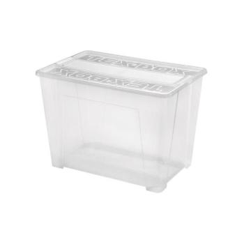 UTC TEX BOX 70 l átlátszó tárolódoboz  kép