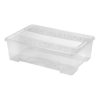 UTC TEX BOX tárolódoboz 28 l, átlátszó  kép