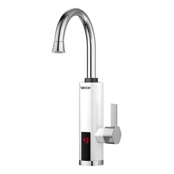 Vayox Átfolyós vízmelegítő LED kijelzővel 3000W/230V IPX4 fehér  kép