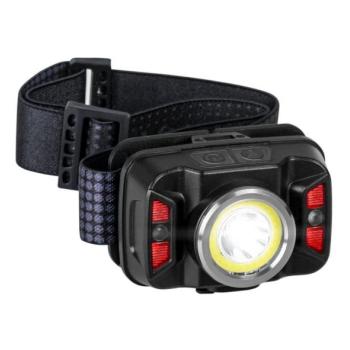Vayox LED Tölthető fejlámpa érzékelővel LED/15W/5V IP66 430 fényes 1800 mAh  kép