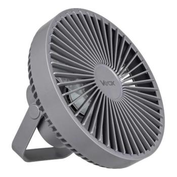 Vayox LED Újratölthető asztali látor LED világítással LED/2W/5V USB 2400 mAh szürke  kép