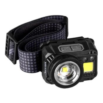 Vayox LED újratölthető fejlámpa szenzorral LED/6W/5V/3xAAA IP44 500 lm 1200 mAh  kép