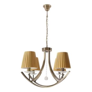  VITORIA láncos csillár 4xE14/40W/230V sárga/sárgaréz  kép