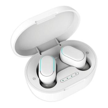  Vízálló A7s TWS Bluetooth vezeték nélküli fülhallgató, fehér  kép