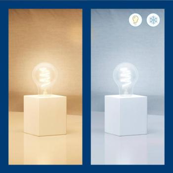 WiZ A60 LED filament izzó WiFi E27 6,3W RGBW kép