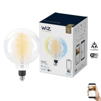 WiZ LED Dimmelhető izzó G200 E27/6,5W/230V 2700 kép