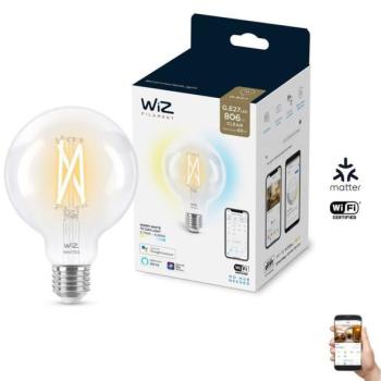 WiZ LED Dimmelhető izzó G95 E27/6,7W/230V 2700 kép