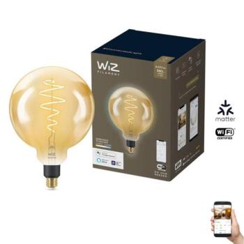 WiZ LED Dimmelhető izzó VINTAGE G200 E27/6W/230V 2000 kép