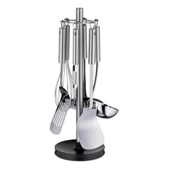 WMF WMF PROFI PLUS 7 részes rozsdamentes konyhai eszköz készlet állvánnyal  kép