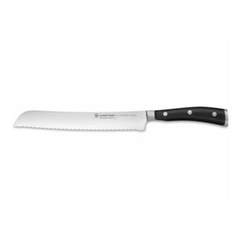 Wüsthof Wüsthof Classic Ikon kenyérvágó kés 20 cm fekete markolattal  kép