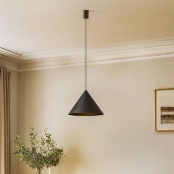Zenith M lógó világítás, fekete, Ø 35 cm kép