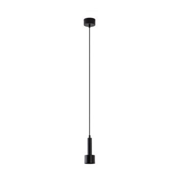22177-es LED lógó világítás, fekete, átmérő 7 cm, fém kép