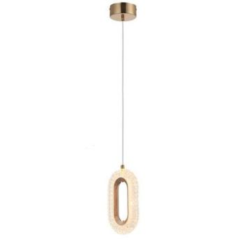 ARTE ILLUMINA KRIKO függesztett lámpatest, arany színű 3000K 120X1300mm, 780lm, 220-240V, IP20, meleg fehér, Eurolamp, 586914 kép