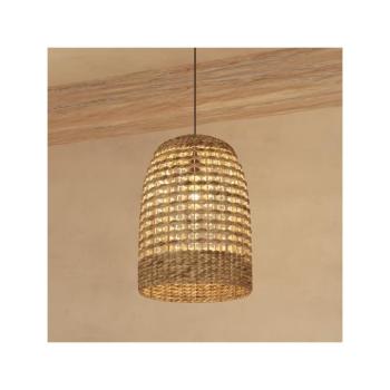Atmosphera - Csillár zsinóron SAND 1xE27/40W/230V rattan/vízi jácint 190639 kép