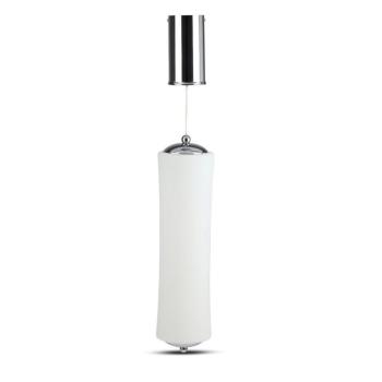 Bambusz függeszték, 18w, 3000K, meleg fehér, 1200lm, 120°, fehér, CRI>80, dimmelhető, V-TAC, 3980 kép