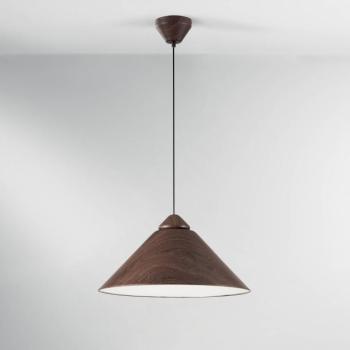 Big Bang lógó lámpa, gesztenyebarna/fehér, Ø 49 cm, fém kép